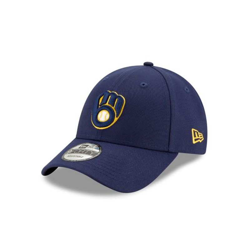 MLB Milwaukee Brewers The League 9Forty Stretch Fit (CBG2718) - Black New Era Caps